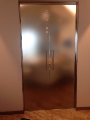 Porte e pareti divisorie in cristallo